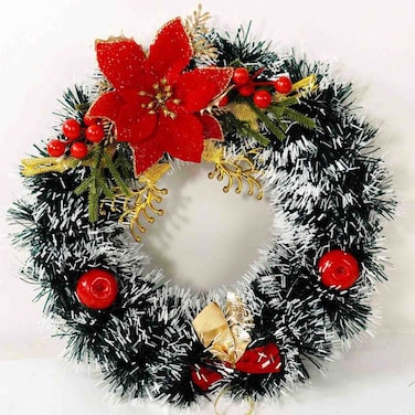 Merry Christmas  Door Ring Deco. Medium