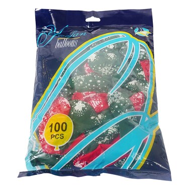 Christmas  100 Pack Baloon