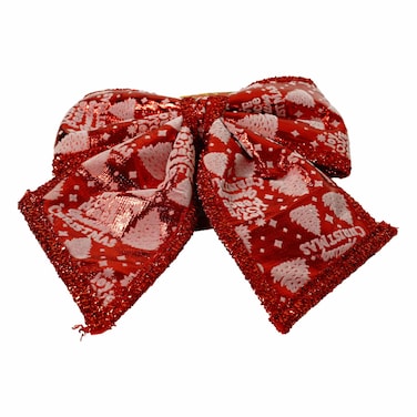 Christmas Printed Bowknot Jl240220