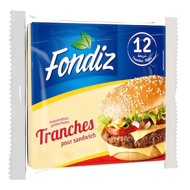Fondiz Cheese 12 Slices 200G