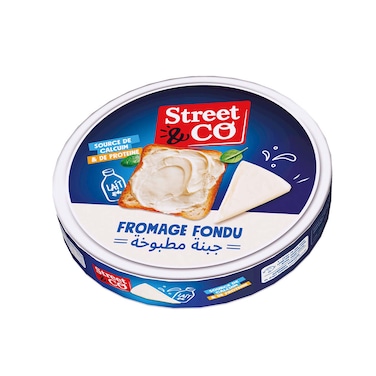 Street & Co Cheese Triangle 6 Pieces 102g