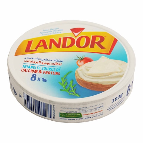 Land&#39;Or Triangle Cheese  08Pieces 102G