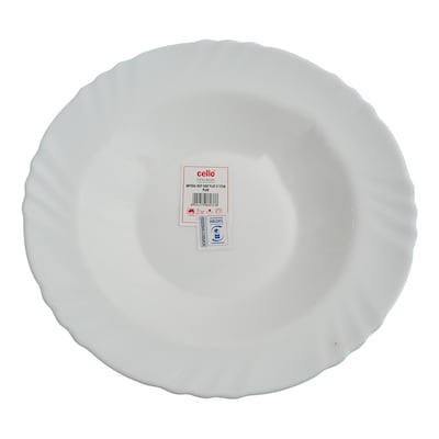 Cello Plain Soup Plate 8""/20Cm