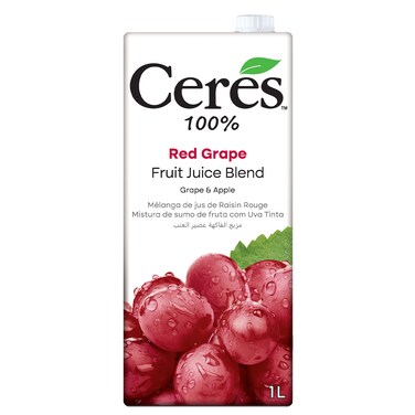 Ceres 100 Red Grape Juice 1L
