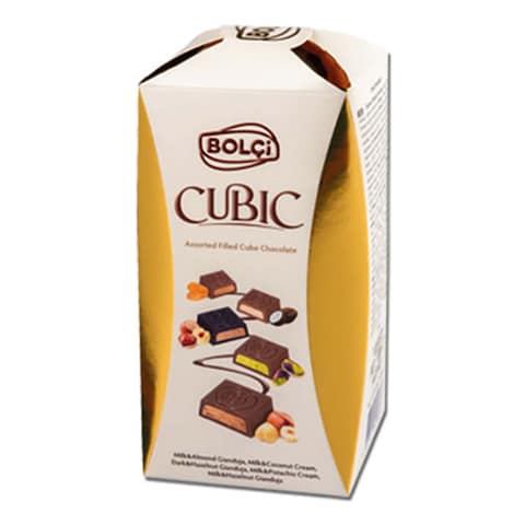 Bolci Cubic Assorted Cube Chocolate 120G