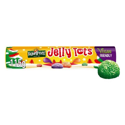 Rowntrees Jelly Tots Giant Tube 115G