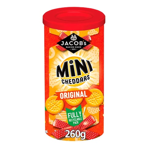 Jacobs Mini Cheddars Caddy 260G