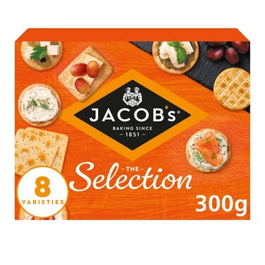 Jacobs Biscuits For Cheese 300G