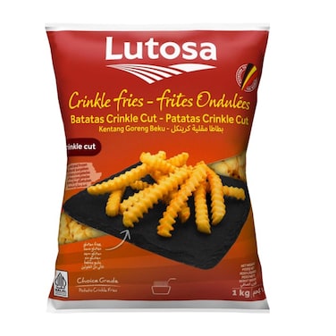 Lutosa Crinkle Fries 1Kg