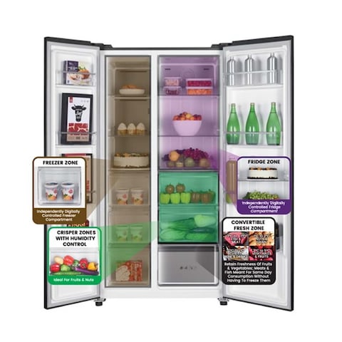 MIKA Fridge 595L MRNF2DW595XLBV Inox