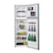 MIKA Fridge 247L Double Door MRNF247XLB (Inox)