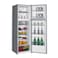 MIKA Fridge 247L Double Door MRNF247XLB (Inox)