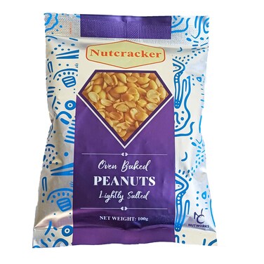 Nutcracker Roasted &amp; Salted Peanuts 100G