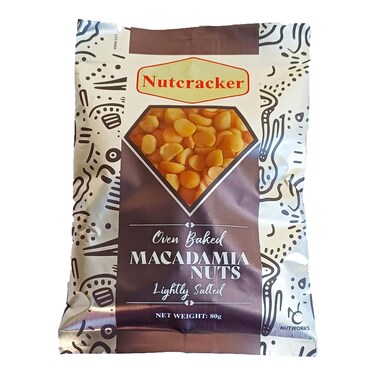 Nutcracker Roasted &amp; Salted Macadamia 80G