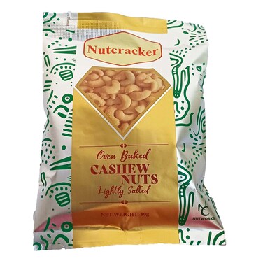 Nutcracker Roasted Cashew Nut Salted80G