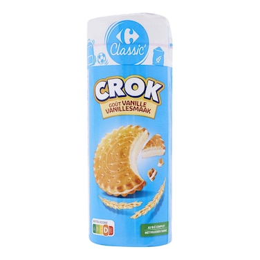 Carrefour Kids Biscuits Filled With Vanilla+