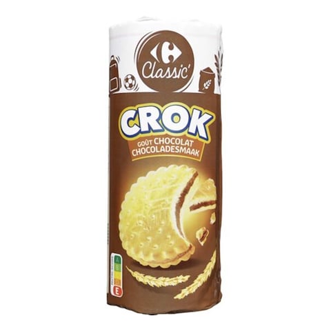 Carrefour Biscuits Filled With Chocolate+