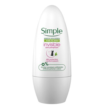Simple Invisible Roll On 45Ml