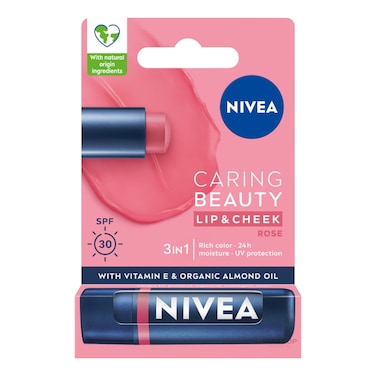 Nivea Lip &amp; Cheek Pink 4.8G