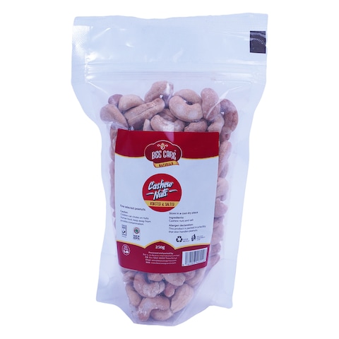 Beecare Naturals Cashew Nuts Roasted and Salted Cp 250G