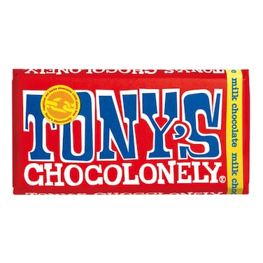 Tony&#39;S Chocolonely Milk Chocolate 180G