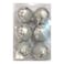 Pecker Painted Chrismas Balls 6Pack