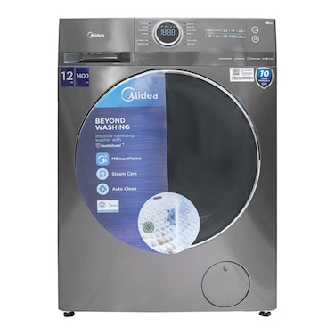Midea Washing Machine Front Load 12Kg Mf200W120Wb/T