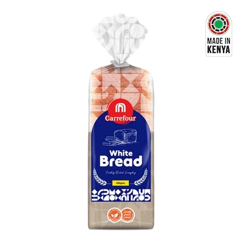 Carrefour White Bread 400G