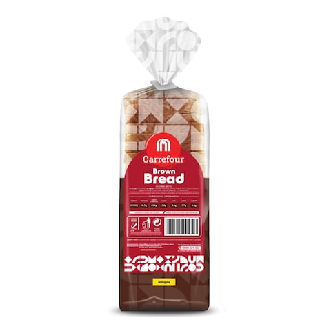 Carrefour Brown Bread 400G