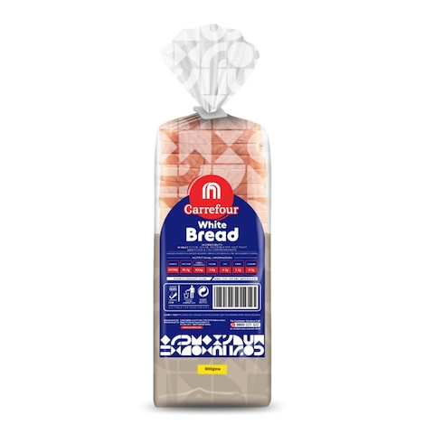 Carrefour White Bread 800G