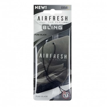Airfresh Bling Card - Pure Black