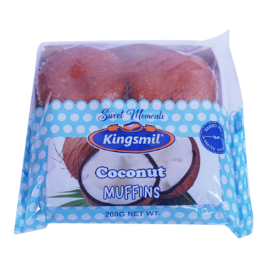 Kingsmil Coconut Muffins 4 Pieces 200G