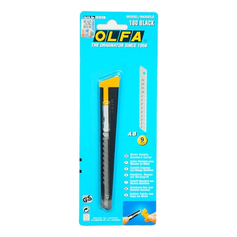 Olfa Cutter 2 Blades Ol-180-Bk