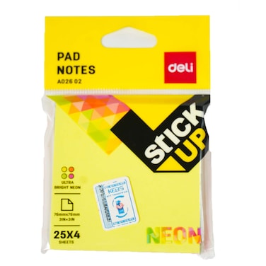 Deli Stickup Neon Notes Value Pack
