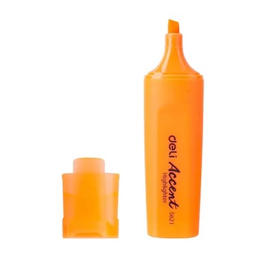 DELI S621 ACCENT HIGHLIGHTER ORANGE