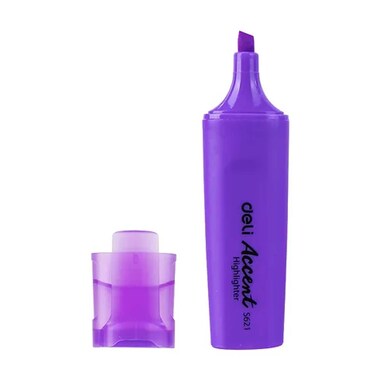 DELI S621 ACCENT HIGHLIGHTER PURPLE
