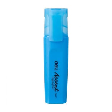 DELI S621 ACCENT HIGHLIGHTER -BLUE