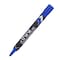 DELI PERMANENT CHISEL MARKERS BLUE