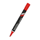 DELI PERMANENT CHISEL MARKERS RED