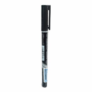 Deli Double-Tip Permanent Marker Black