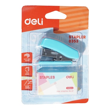 Deli Mini Stapler-Retail Pack