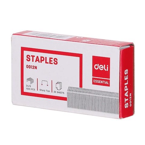 DELI E0012N STAPLES 24/6 - 1000&#39;s