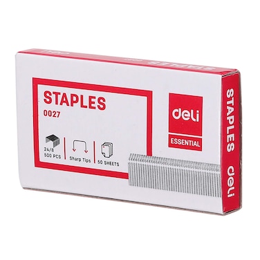 DELI E0027 STAPLES 24/8 - 500's