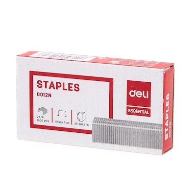 DELI M-B0012N STAPLES 24/6 -5000's
