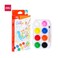 DELI C20-8 WATERCOLOR PAINTS 8 CLRS