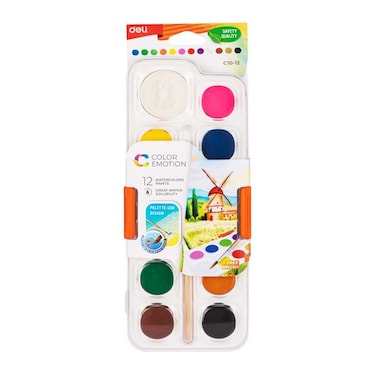 DELI C10-21WATERCOLOR PAINT 21 CLRS
