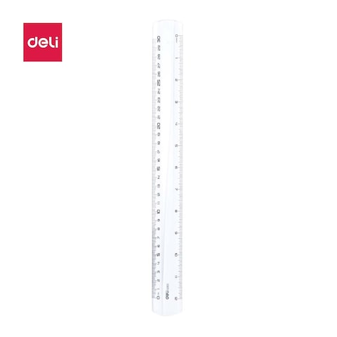 DELI G003 DURABLE RULER 30CM