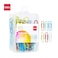 DELI PLASTIC ASST. COLOR PAPER CLIP