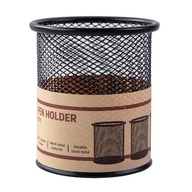 DELI EXECUTIVE MESH PEN HOLDER CUP