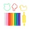 DELI PLASTICINE 100GDOUGH-IT CLAY8C